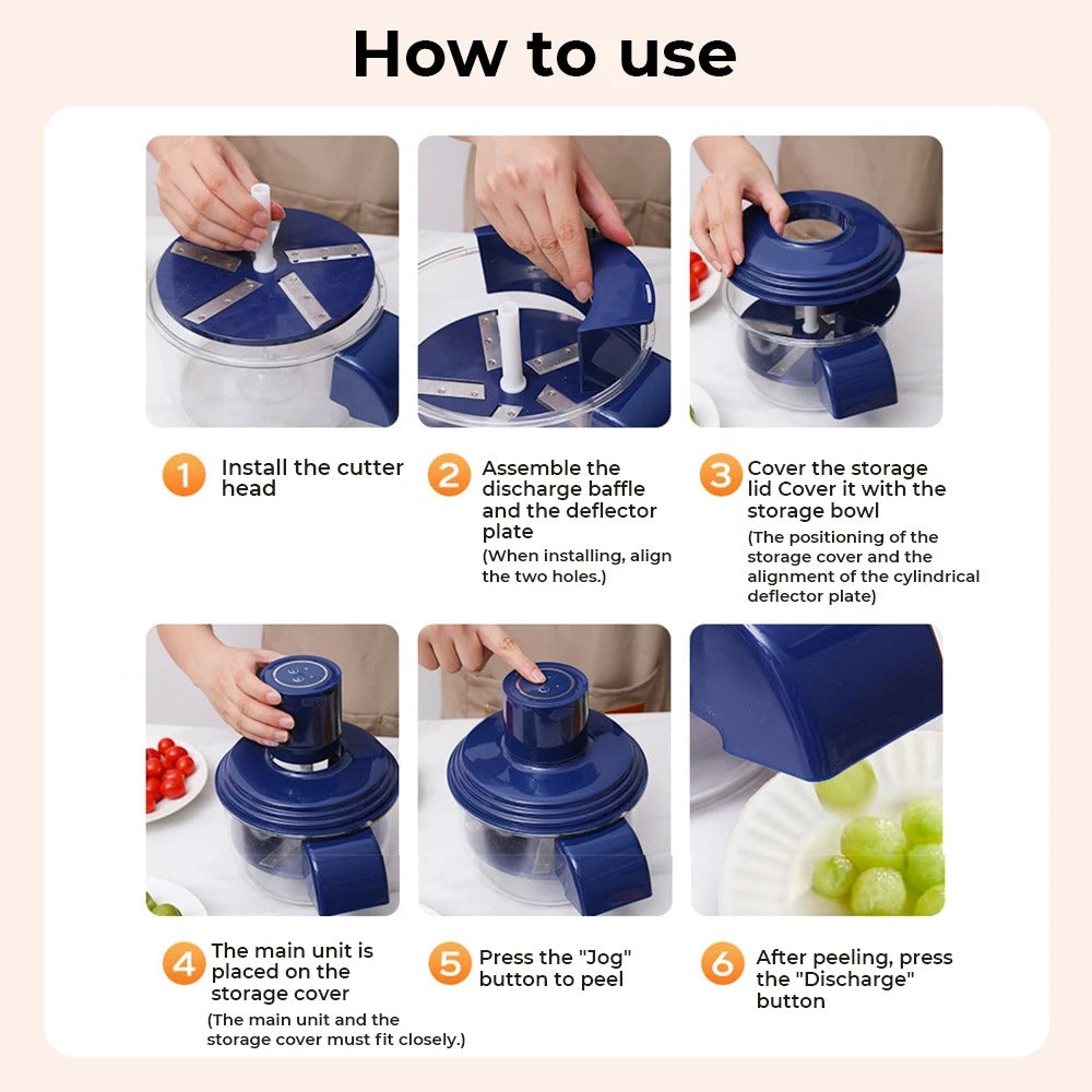 Smart Electric Grape & Garlic Peeler